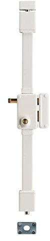 THIRARD - Serrure en Applique Beluga à Tirage pour Porte d'Entrée - Droite - 3 Points - Porte de 1,65 à 2,25 m - Transit2 Ø23 mm - Axe 45 mm - Blanc - 4 Clés - Sécurité Renforcée - Installation Facile