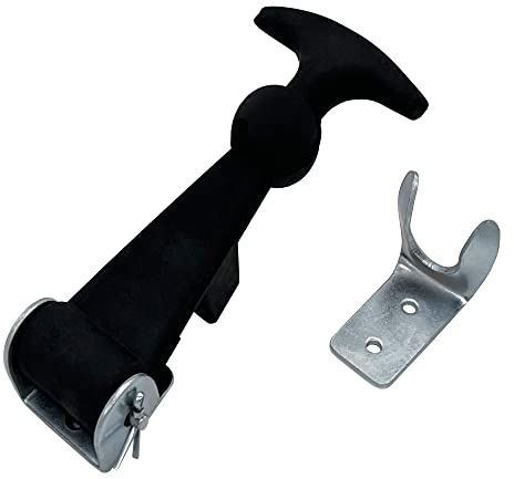 SAMETRUCK Haubenhalter Gummi 125mm Halterung komplett Traktor LKW Baumaschine Oldtimer PKW Deckelhalter