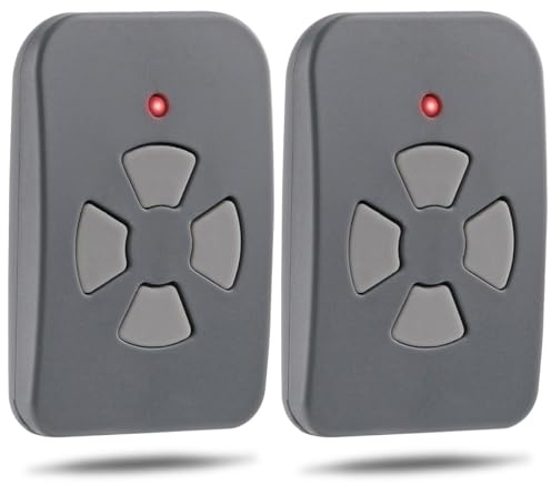 2 Stück für Marantec Digital 394: Garagenöffner-Handsender, 433,92 MHz | 4-Tasten Rolling-Code, einfache Programmierung; kompatibel Marantec Digital 382 304 302 313 321, nicht für 868 MHz bi-linked