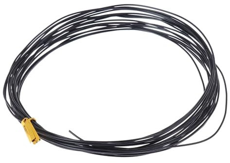 Fil De Fer Pour Bonsaï Fils de formation for bonsaï en aluminium anodisé, 5 m au total (noir), fil d'entraînement for bonsaï avec 5 tailles (1,0 Mm, 1,5 Mm, 2,0 Mm, 2,5 mm, 3 mm) Fil De Ligature Bonsa