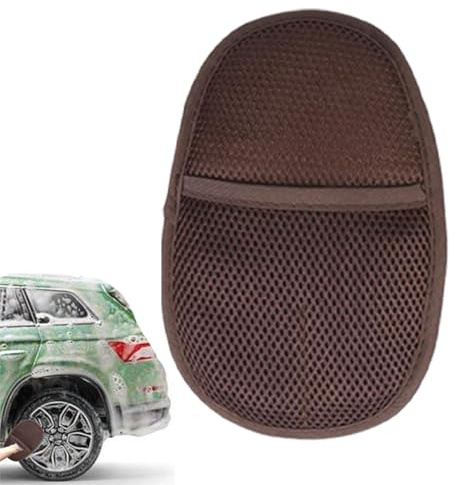 Weqizuerqi Guanto in microfibra per auto, guanto per autolavaggio - Guanti per autolavaggio con guanto in microfibra a doppia faccia | Guanti per lavaggio in microfibra, guanti per lavaggio auto per