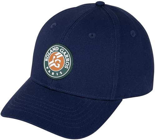 Roland Garros Offizielle Kollektion Kappe – Verstellbare Größe, Blau, Einheitsgröße