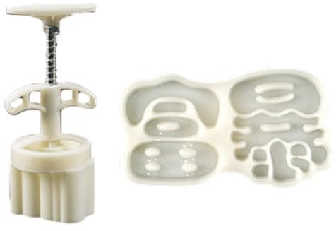 Molde multifuncional para postres, prensa, mangs, frijoles, tartas, textura abdominal, postre