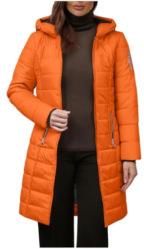 KOG Winterjacke Damen Baumwolle Wintermantel Warmes Daunenjacken Jacken Bekleidung Frau übergangsjacken Retro Trenchcoat Mode Hoodie Jacke Frauen Fleecejacken Basic Wanderjacke Teddyfleece Jacke
