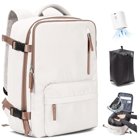 SZLX Zaino A Vuoto Con Pompa Bagaglio A Mano Donna, Ryanair 40x30x20 Sottovuoto Zaino da Viaggio Ryanair Wizzair, Ryanair Viaggio Ruscksack Dimensione Cabina Impermeabile Uomo Valigia A Vuoto