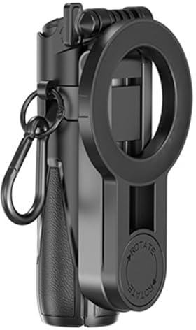 Trépied Perche à Selfie - Perche Selfie Magnétique De Voyage,Support Téléphone Extensible Rotatif À 360 Degrés avec Télécommande sans Fil - pour Enregistrement Tournage Création De Contenu