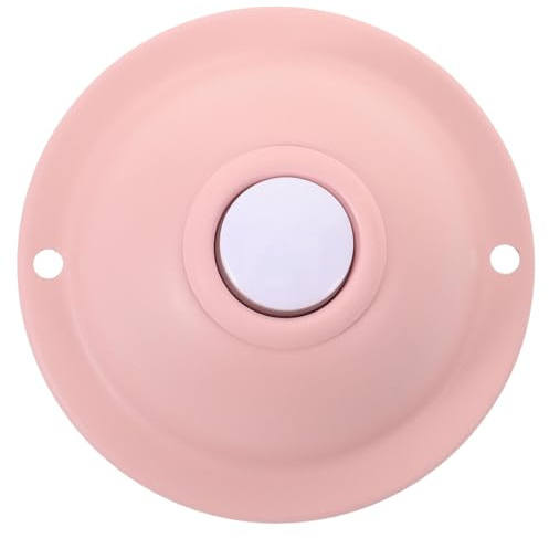 FONDOTIN Campanello da Parete Vintage in Metallo Cablato Pulsante Esagonale, Campanello Tradizionale per Porta D’ingresso, Decorazione Retrò Suono Chiaro, Installazione Semplice per Uso