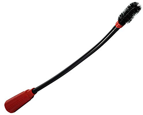 Buse suceur plat universelle Flexi avec embout de radiateur enfichable, compatible avec les aspirateurs de 30 mm à 35 mm de diamètre.
