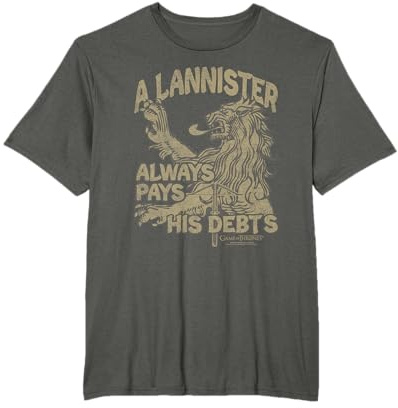 Game of Thrones A Lannister Always Pays his Debts T-Shirt