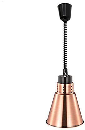 Food Heat Lamp, Commercial Food Heating Lamp Hotel Kitchen Equipment Restaurant Supplies High Power Barbecue Light 220V 250W Caliber 17.5-19cm,D