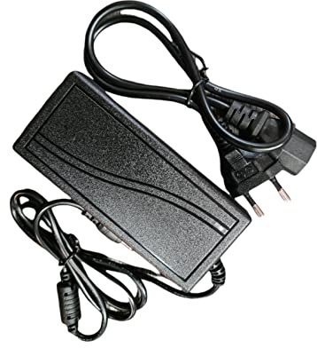 Vidoelettronica® Alimentatore 12V 5A Trasformatore 60W, Utilizzato per Spina di Alimentazione 12V per Notebook, Striscia LED, Schermo TFT-LCD, Radio, Nas, HD Esterno, Router, Hub, Switch, ECC.