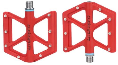 KieTeiiK Zusammenklappbare Fahrradpedale Metall Fahrradpedale Zusammenklappbare rutschfeste Fahrrad Klapppedale Für Mountainbike Oder Rennrad Lagerpedale Mountainbike Universal Lagerpedale Nylon