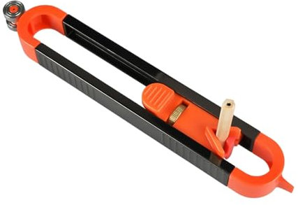 1 pezzo per contorni collegabili, misurazione irregolare, righello per la lavorazione del legno, righello per la misurazione dell'angolo