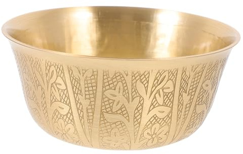 Zerodeko Goldschüssel 3st Kupferschale Ornament Schreibtischdekoration Goldrand Golddekor Wohnkultur Buddha Kleine Schüssel Kupfer Goldene Schüssel Goldene Schale Ornamente