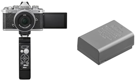 NIKON Vlogger KIT Z FC + NIKKOR DX Z 16-50 mm VR Série Limitée + Mini-trépied SmallRig + Micro Sennheiser + télécommande ML-L7 + Batterie Li-ION EN-EL25a pour Hybride Z30, Z50 et Z FC