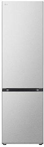 LG GBV7280BMB Frigorifero Combinato Total No Frost, 387L, Classe B, Porte Piatte, Door e Linear Cooling, Fresh Balancer e Converter, Metal Fresh, Compressore Smart Inverter, Metal Sorbet