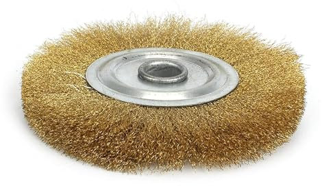 LQIOACU 1 PCS brosse metallique brosses métalliques en laiton brosses à joints en fil d'acier brosse à joint en fil d'acier pour Le Nettoyage des Joints