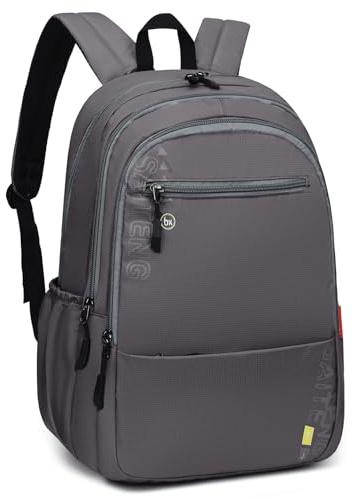 Palamea Zaino 40x20x25 per Ryanair Aeroplano Borsa da Viaggio, Zaino Espandibile da 15,6 Pollici per Laptop da Viaggio Borsa per Business Viaggio Zaino per Laptop, Grigio (Grigio Chiné 14), 40 x 20 x
