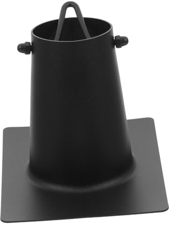BESPORTBLE Regenkette Regenrinne Aus Metall Dekorative Klangschalen Regenrinne Aus Eisen Regenrinnen-fallrohr Regenumlenker Für Fallrohr Dachrinnenteile Rinnenkette Aluminiumlegierung Black