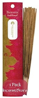 Benzoin | Incensi Tradizionali Honey Hand Rolled | Naturale 20g (10 Stick) | Fiore d'Oriente – Rilassante e Aromatico | 13 di Ilaria
