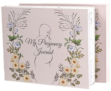Schwangerschafts Erinnerungsbuch,Persönliches Schwangerschaftstagebuch Erinnerungsbuch Für Eltern | Hardcover Tagebuch Album zur Erinnerung an Schwangerschaft und Geburt