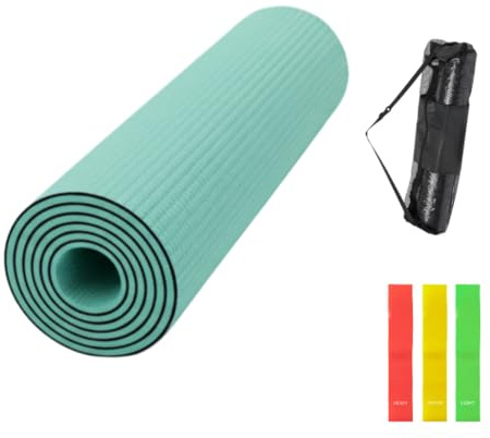 Esterilla de Yoga y Pilates con Bolsa de Transporte - Color Turquesa