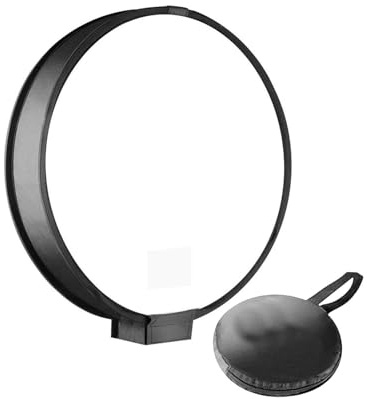 mophrati Softbox portátil para fotografía, difusor de Flash de 40 cm con Bolsa Transporte, Accesorio portátil para Estudio.