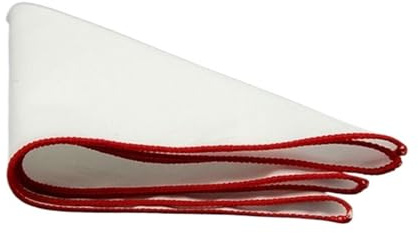Väska för män, fyrkantig bomullshandduk för män, 3 delar, vit ficka, bal, semesterfest, Hankies 23 cm, H 130, One size