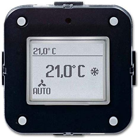 Busch-Jaeger Raumtemperaturregler 6109/18 5-Fach KNX Busch-Installationsbus KNX Bussystem-Raumtemperaturregler 4011395208762