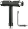 YOUSHARES T-Tool Schraubenschlüssel, All-In-One Multifunktions -Skate-Tool T-Werkzeug Skateboards,Longboard Miniboard T Typ, Roller Skating Multi-t Werkzeug neu, schwarz T-Tool Skateboard