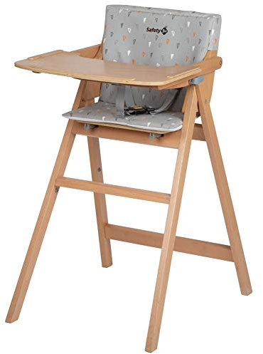 Safety 1st Sitzkissen, gemütlicher extra Bezug, passend für den klappbaren Safety 1st Hochstuhl Nordik, warm grey