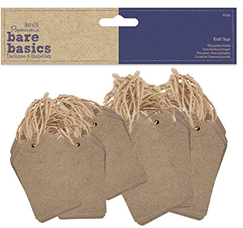 Bare Basics Tags, Brown