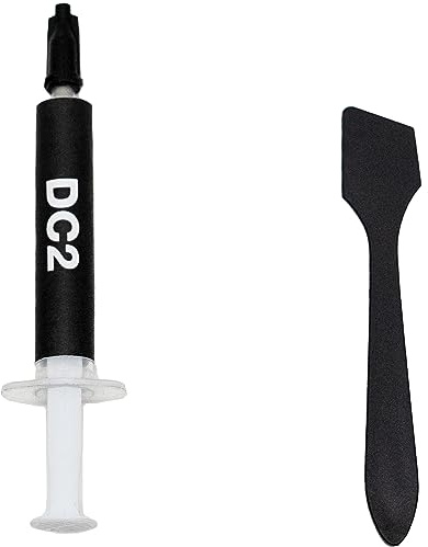 be quiet! DC2 Pâte Thermique, composé thermique haute performance de 7.5 W/mK pour CPU et GPU, 3 g pour jusqu’à 9 applications, spatule incluse