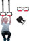 FREHOMEE Gymnastic Rings,Both for Adults and Kids,Support 360LBS,Home Fitness Equipment for Children, Kid's Indoor Pull-up Bar for Stretching and Height Increase