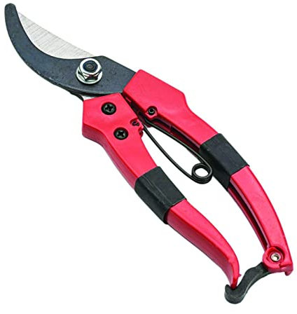 PARENCE - Forbici da potatura a mano, forbici da giardino - Taglio del ramo, legno, acciaio inossidabile - Presa di sicurezza, estensione di non ritorno