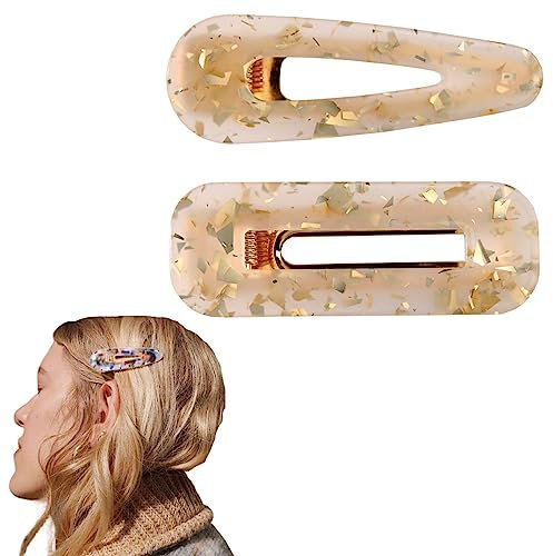 Haarspangen Damen Dünnes Haar Klein Haarklammern für Dickes Langes Haar Haarnadeln Hair Clip für Frauen und Mädchen 0116