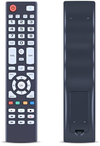 GOUYESHO Telecomando di ricambio per Sky vision 150 T-HD DVB-T2 Ricevitore, decoder digitale terrestre HD, Ricevente Antenna, ricevitore antenna Freenet TV