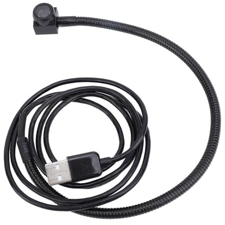 Cámara Web Central USB para PC, Cámara Web de Contacto Visual 4K 15 Fps 8MP con Micrófono Incorporado, Cámara de Conferencia Eye to CAM con Enfoque Automático, Cámara Web de