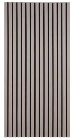 ISOISL Akustikpaneele Wandpaneele Holz 0,72㎡ - 1 Satz 120x60cm Lamellenwand Wandverkleidung Holz Natürliche Walnuss für Klavierstudio,Tonstudio,Schlafzimmer,Bar,KTV