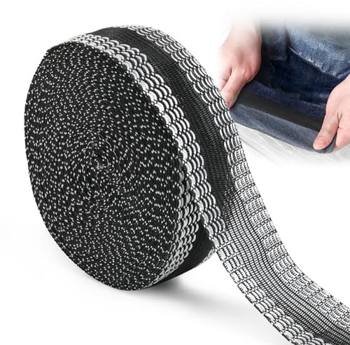 10m Saumband zum Aufbügeln, Kleidung AufbüGeln, ideal für Hosen, Kleidung und Heimtextilien, Breite 2,5 cm, kein Nähen erforderlich