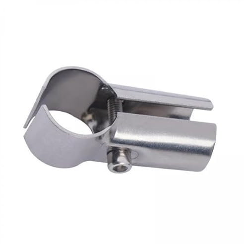 predolo 3x Connettore per Tubo in Acciaio Inossidabile Raccordo per Tubi Giunto per Morsetto per Tubi per Tubi Tondi Capannoni per Fiori Capannoni Semplificat