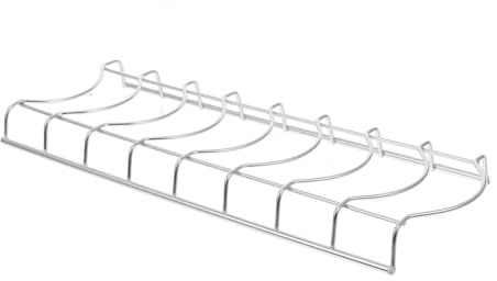 FIXOSHEE Soporte para Cuencos de Cocina Acero Inoxidable, Escurridor Simple, Rejilla para Platos Pequeña, Práctico Hogar, Almacenamiento y Organización de Utensilios, Estante Nivel