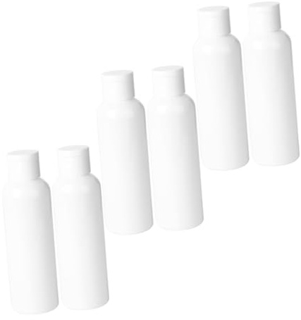 Homoyoyo 6pièces Bouteille Souple pour Cosmétique Bouteille Résistante de Voyage Extérieur Portable de Rangement pour Maison
