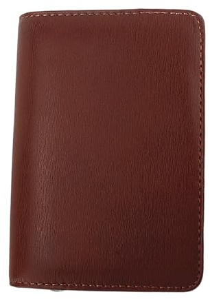 ERRORY Füllfederhalter-Etui aus Leder, 10 Fächer, Organizer-Box mit Reißverschluss, Bleistift-Aufbewahrungstaschen für Künstler, Studenten, Erwachsene, PU-Leder-Vitrine, helles kaffebraun