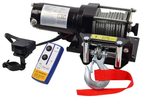 Autobest Treuil électrique 1,36T - 12V