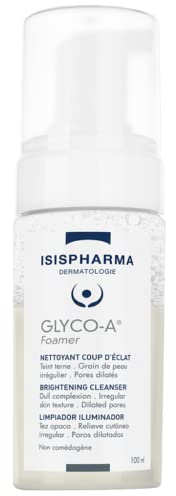 ISISPHARMA GLYCO-A - Foamer - Nettoyant Visage 5,5% d’Acide Glycolique - Nettoie en profondeur, Élimine Impuretés et Prépare la Peau avant Peeling - Illumine et Purifie la Peau - Fabrication Française