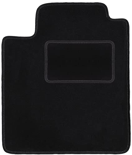 Wielganizator Automatte – Passend für Nissan Micra K12 Schrägheck 2002-2010 – Velours – Autozubehör - Auto Fußmatten – Fußmatte Auto – 1-teilig - schwarz