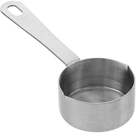 DOITOOL 1pezzi Cucchiaio Acciaio Inossidabile Per Salse e Zuppe Cucchiaio Per Cucina Misuratore Di Salse Per Teppanyaki e Latte Utensile Da Cucina Multifunzionale
