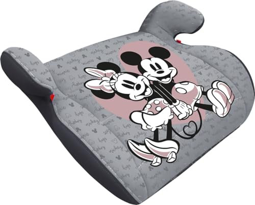 Tataway Disney Mickey Mouse Seggiolino Alzatina Auto Bimbi i-Size ECE R129. Rialzo Auto per Bambini 6-12 Anni, 125-150cm, 22-36Kg