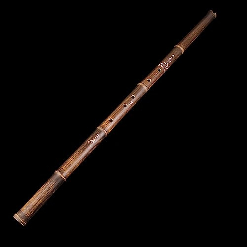 Polished Bamboo Flute state,Decorative Traditional Handmade,Wooden Bamboo Flute,Musical Instrument for gifting and Decoration (Six holes in F)